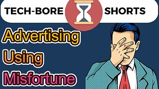 Using Misfortune for Channel Advertisement | Tech-Bore Shorts