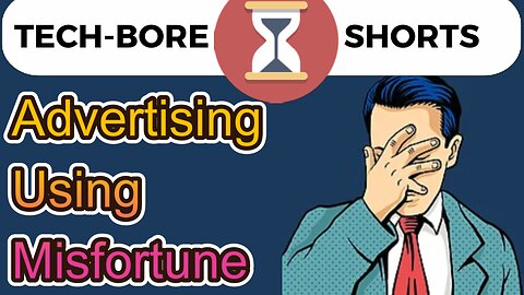 Using Misfortune for Channel Advertisement | Tech-Bore Shorts