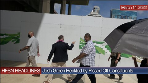 Lt. Governor Josh Green Heckled by Angry Protesters in Honolulu (Part 2)