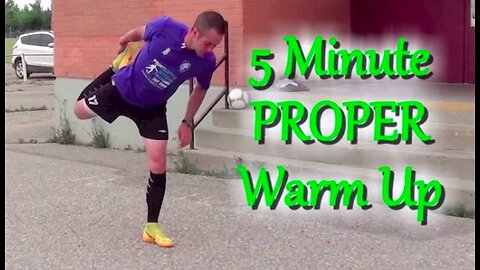 How To Warm Up Before A Soccer / Football Game