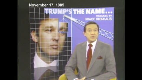 60 Minutes Donald Trump 1985