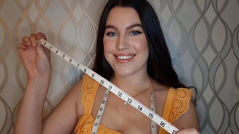ASMR | Measuring Your Face Roleplay (Personal Attention)