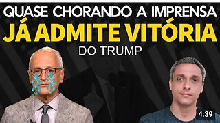 Cry! Press in Brazil in tears when you realize that Trump will be elected president