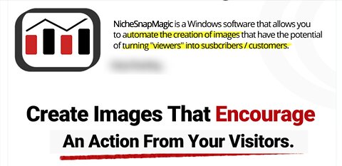 NicheSnapMagic Demo: automates image generation, turn viewers into loyal subscribers/customers