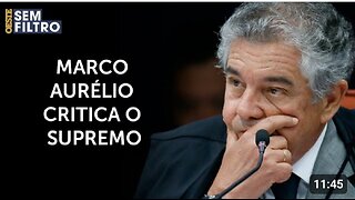 Marco Aurélio Mello: Operação contra Bolsonaro desgasta o STF | #osf