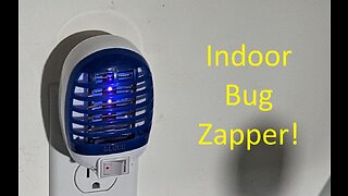 Indoor Gloue Bug zapper.