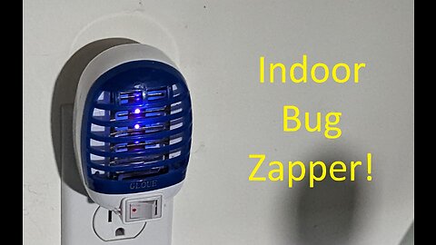 Indoor Gloue Bug zapper.