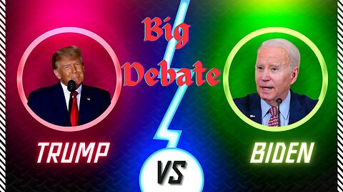 Presidential Debate between Donald Trump and Joe Biden in 2020