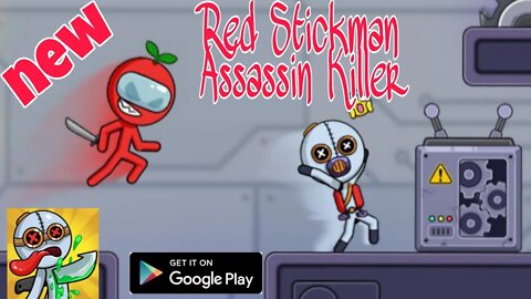 Red Stickman Assassin Killer - for Android