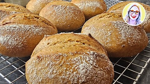 Knusprig und Gesund: Dinkelbrötchen mit Lievito Madre und Hefewasser