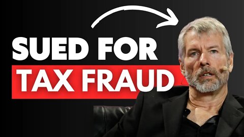 Michael Saylor SUED for TAX FRAUD — #shorts #bitcoin