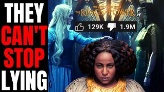 Rings Of Power Showrunners LIE AGAIN | Amazon DESPERATE To Stop Backlash From Lord Of The Rings Fans