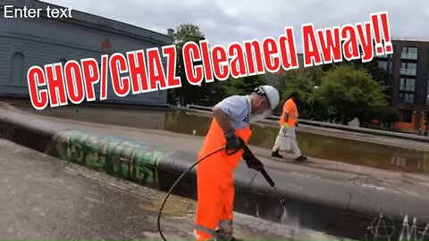 Inside Look at Cleanup of Seattle's CHOP/CHAZ - w/ Police Escort