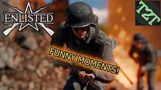 There's a FLAME THROWER!! | Enlisted Funny Moments