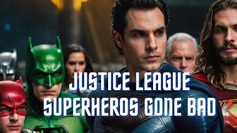 what JUSTICE LEAGUE HEROS WOULD LOOK LIKE IF THEY TURNED BAD