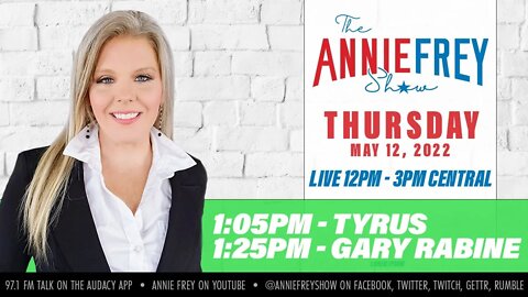 Supply Chain Issues, Demographic Politics, and Blues! • Annie Frey Show 5/12/22