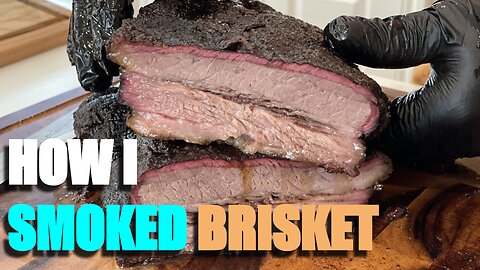 Easy Smoked Brisket - Beginner Step by Step
