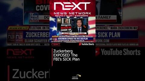 Zuckerberg EXPOSED The FBI’s SICK Plan #shorts