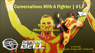 ROSS 'TURBO' LEVINE - Karate Combat Middleweight Champion | CONVERSATIONS WITH A FIGHTER #1