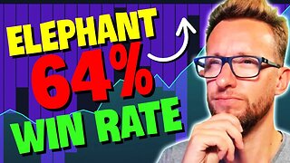 HUGE Profits ELEPHANT Candlestick Scalping Secrets | 64% Winning Strategy on TradingView Indicator