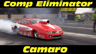 8 Second Comp Eliminator Camaro Lucas Oil Drag Racing Series