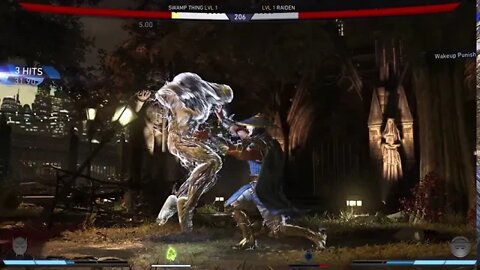 Injustice 2: Swamp Thing vs Raiden - 1440p No Commentary