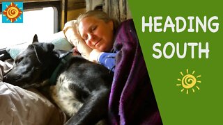 Heading South //EP 4 VanLife ShakeOut Tour in our OFF-GRID Sustainable ProMaster Van