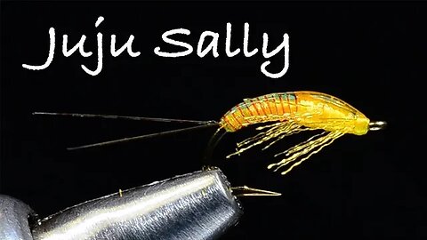 Juju Sally - Small Yellow Sally Stonefly Nymph Fly Tying Instructions - Tied by Charlie Craven