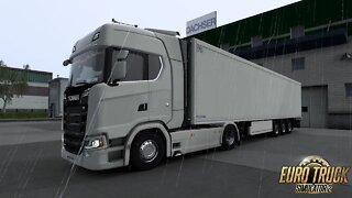 ETS2 Gameplay | Scania 730 S | Kiel To Bremen | Frozen Hake 17t