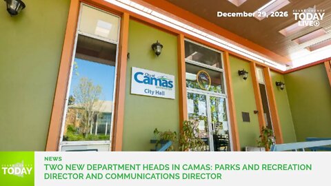 Two new department heads in Camas: Parks and Recreation director and communications director