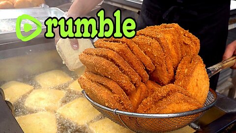 Amazing Skill of the Fried Croquette Toast Master - Korean street food