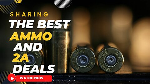 Sharing The Best Deals on Ammo And 2A Related Products From Around The Country