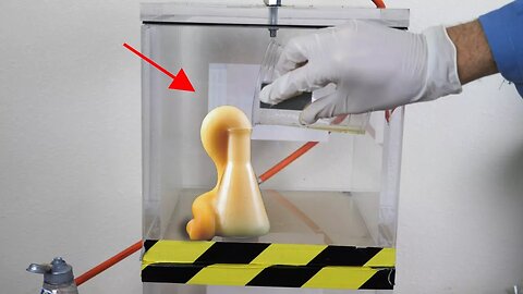 Elephant Toothpaste Experiment In a Vacuum Chamber!