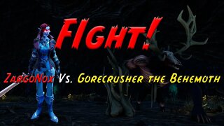 ZargoNox Vs. Gorecrusher the Behemoth [Solo Fight] - Strategy