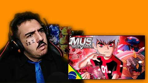 PASTOR REACT Rap do Albedo (Ben 10) - UMA FORMA SUPREMA | IRON MASTER