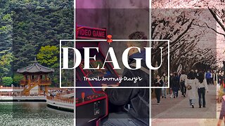 😃THIS IS 🌟DAEGU CITY🌟 AWESOME 🙆MUST VISIT THIS PLACES IF YOU GO TO DAEGU