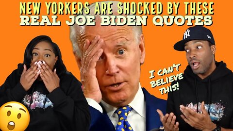 New Yorkers SHOCKED by These REAL Joe Biden Quotes Reaction | Asia and BJ