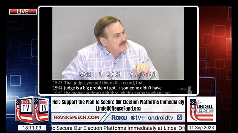 Callers Watch Clips of Mike Lindell's Deposition and Then Flood The Phone Lines with Their Comments