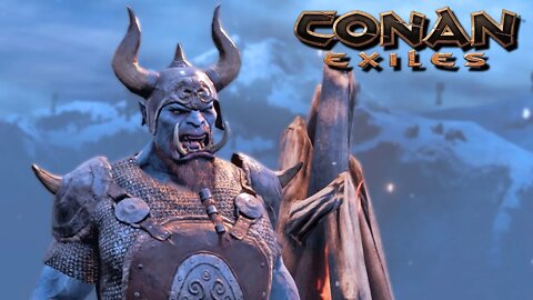 Vamos ao Norte em Busca de Gelo Negro e a Religião de Ymir - Conan Exiles 2021