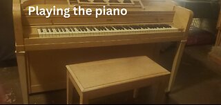 Play the piano.