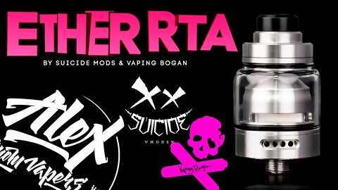 MTL на минималках - Ether RTA by Suicide Mods & Vaping Bogan l Alex VapersMD review 🚭🔞