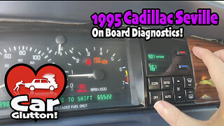 The Car Glutton: Accessing My '95 Cadillac Seville's On Board Diagnostics...