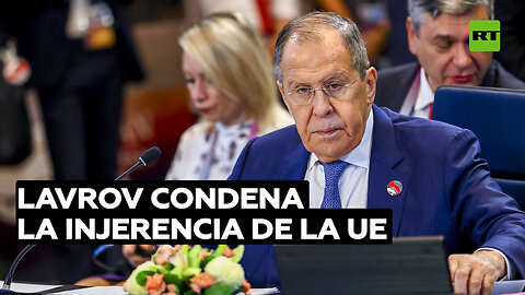 Lavrov critica injerencia de la UE en decisión argentina sobre el BRICS