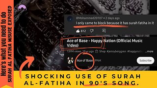 Ace of Base's 'Happy Nation' Song Controversy! Shocking Use of Surah Al-Fatiha in this 90's Song