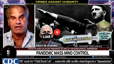 Mind Control Operation - Pandemic Used To Inflict Terror (Related links in description)