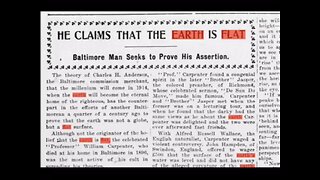 1800-1900’S NEWPAPERS - FLAT EARTH ARTICLES (THEN OVERNIGHT THEY DECIDED TO CHANGE IT)