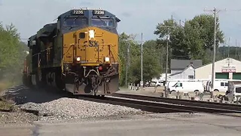CSX I137 Intermodal from Rittman, Ohio September 10, 2022