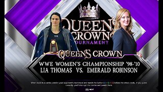 Lia Thomas Vs. Emerald Robinson (Champion) (WWE 2K23)