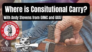 Where is NC's Constitutional Carry?