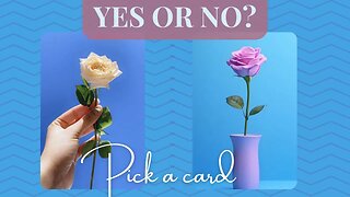 QUICK TAROT READING | YES OR NO? & ADVICE 🌸 | Pick a card #tarot